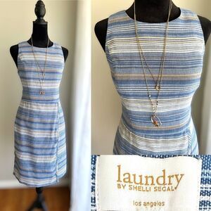 Laundry by Shelli Segal Twill Cotton Blend Dress size 6
